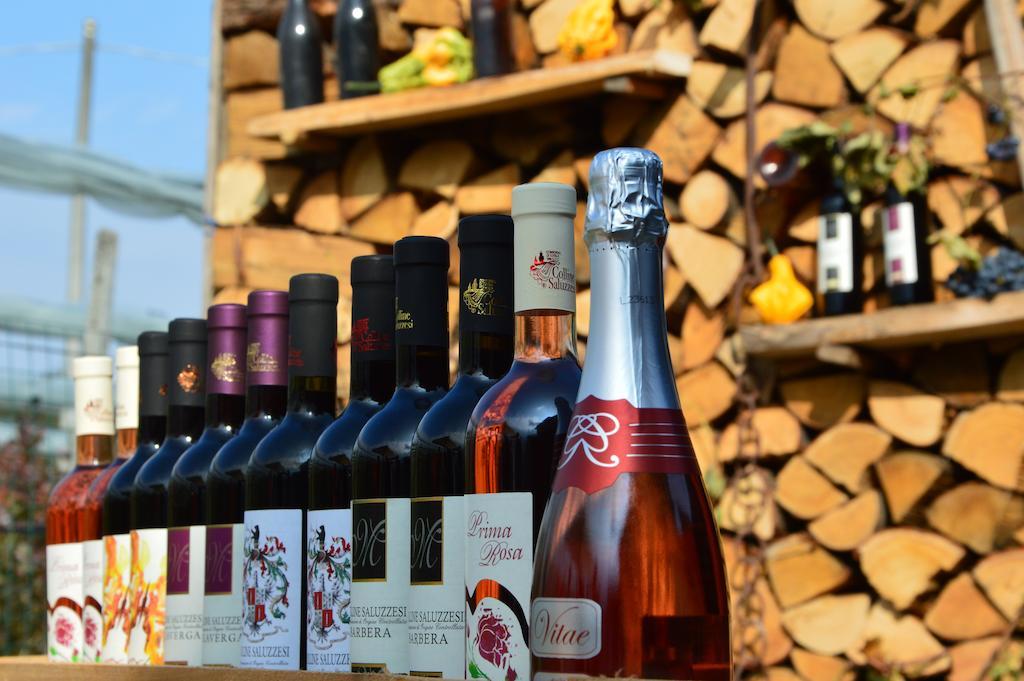 הוילה סאלוצו Agriturismo Il Nido Di Bacco מראה חיצוני תמונה